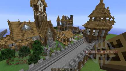 A Server spawn map para Minecraft