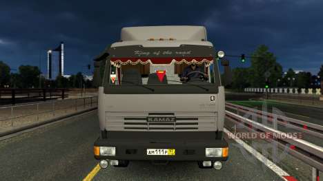 KamAZ 43118 con la rueda para Euro Truck Simulator 2