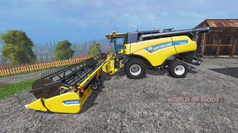 New Holland CR10.90 [front single wide wheels] para Farming Simulator 2015