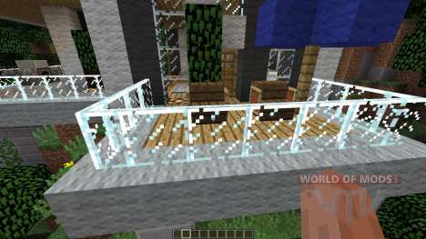 Modern Cliffside House para Minecraft