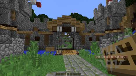 Medieval town para Minecraft