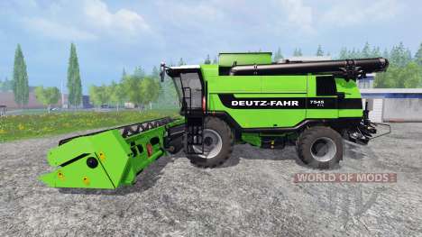 Deutz-Fahr 7545 RTS v1.2.8 para Farming Simulator 2015