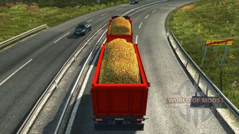 El tándem de KAMAZ para Euro Truck Simulator 2