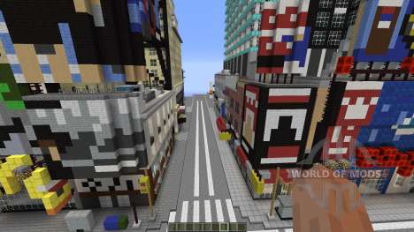 Times Square Manhattan Replica para Minecraft