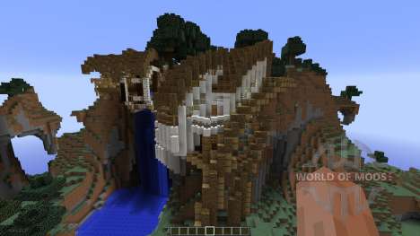 Circumflex Modern Water Mill House para Minecraft