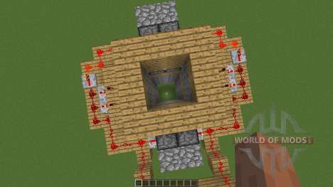 Seamless in ground piston trap para Minecraft