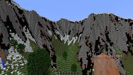 Super Realistic Mountainzzz para Minecraft