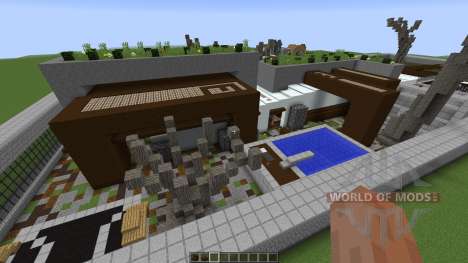 E A Modern Mansion para Minecraft