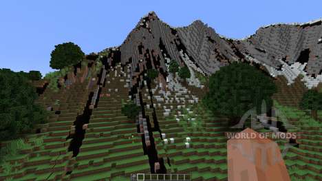Super Realistic Mountainzzz para Minecraft