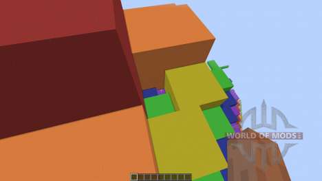 Fibonacci Cube Spiral para Minecraft