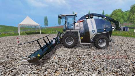 Krone Big X 1100 [black edition] para Farming Simulator 2015