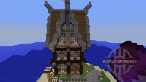 Steampunk Airship Of Thernop para Minecraft