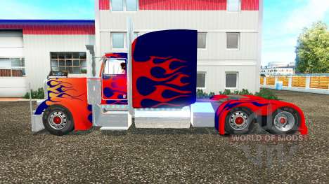 Peterbilt 379 [Optimus Prime] para Euro Truck Simulator 2