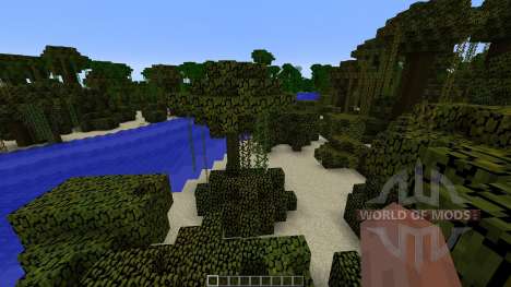 Tropical island para Minecraft