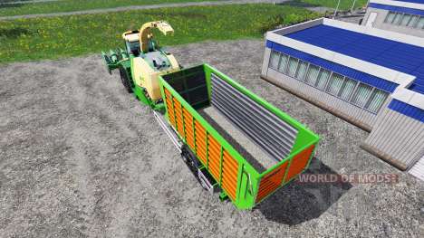 Krone Big X 1100 Hkl v2.0 para Farming Simulator 2015