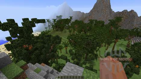 Tropical Island para Minecraft