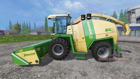 Krone Big X 1100 [original colors] para Farming Simulator 2015