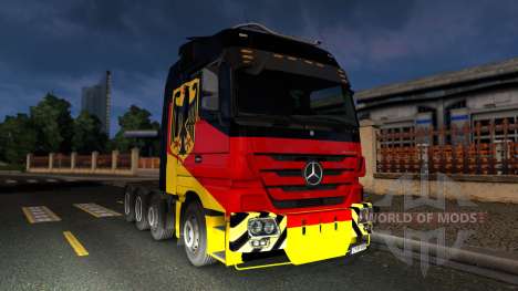 Mercedes-Benz Actros 4160 SLT 8x4 Titan para Euro Truck Simulator 2