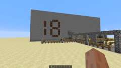 Digital Display Clock para Minecraft