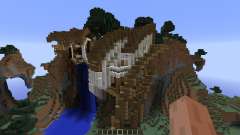 Circumflex Modern Water Mill House para Minecraft