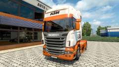 KTM piel para Scania camión para Euro Truck Simulator 2