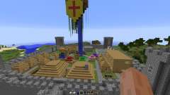 Small Giant Castle Water Base para Minecraft