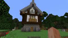 Medieval House map para Minecraft