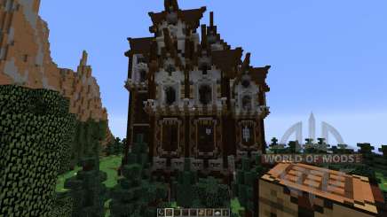 Slenders Mansions A Gothic Style Build para Minecraft