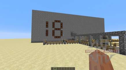 Digital Display Clock para Minecraft