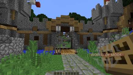 Medieval town para Minecraft