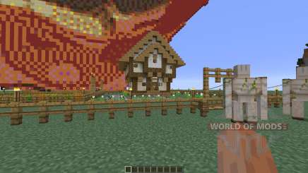 Charlotte Demons pepper farm para Minecraft