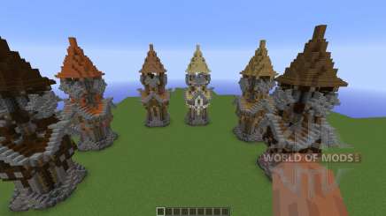 Medieval Tower Assorted Wood Variants para Minecraft