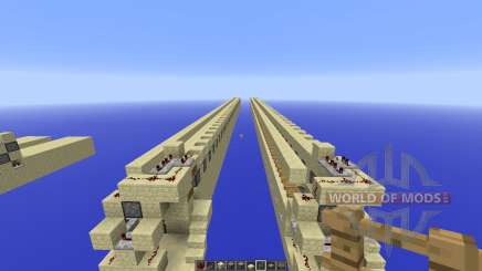 Minecraft Fast and cheap Piston Traveling para Minecraft