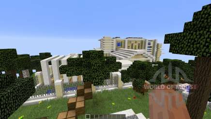 Modern Island Mansion para Minecraft