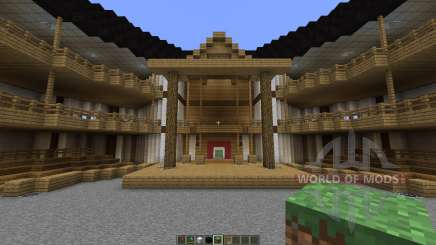 Shakespeares Globe Theatre in London para Minecraft