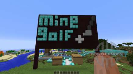 MINEGOLF Crazy Golf Putting Challenge para Minecraft