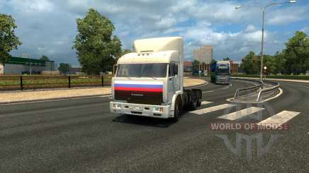 KamAZ 54115 de la serie de "los Camioneros" para Euro Truck Simulator 2