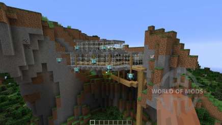 A MINIMILIST ROCK-CLIFF para Minecraft