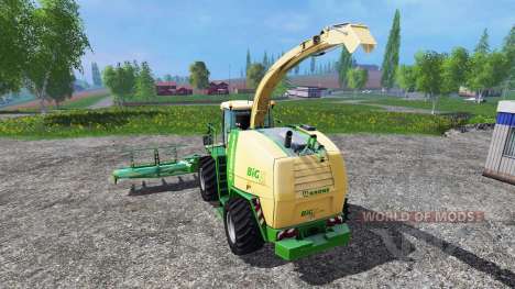 Krone Big X 1100 [125000 liters] para Farming Simulator 2015