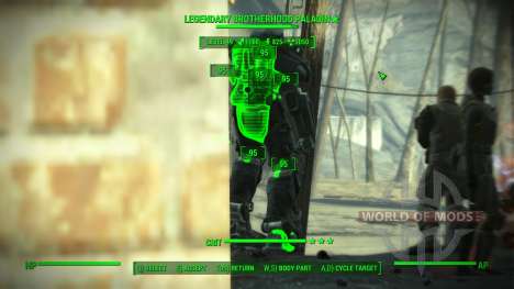 La precisión en V. A. T. S. para Fallout 4