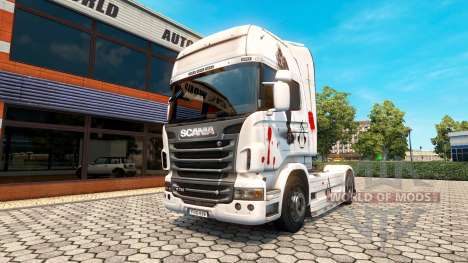 Assassins Creed la piel para Scania camión para Euro Truck Simulator 2