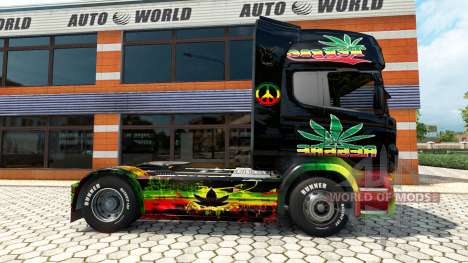 Reggae de la piel para Scania camión para Euro Truck Simulator 2