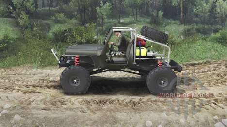Jeep Wrangler JK8 Crawler [23.10.15] para Spin Tires