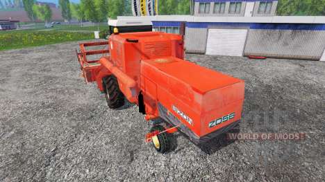 Bizon Z056 [red] para Farming Simulator 2015