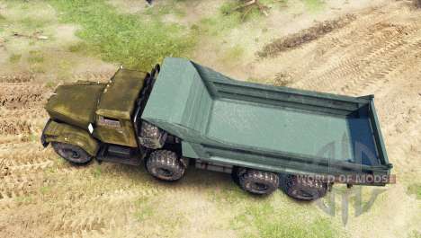 KrAZ-256 8x8 Personalizado para Spin Tires