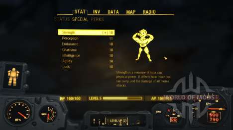 El número máximo de S. P. E. C. I. A. L. para Fallout 4