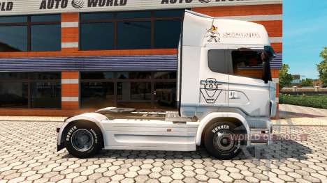 La piel Vabis Grupo Trans para el remolque de ve para Euro Truck Simulator 2
