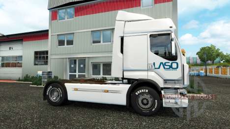 La piel LASO para Renault tractora para Euro Truck Simulator 2
