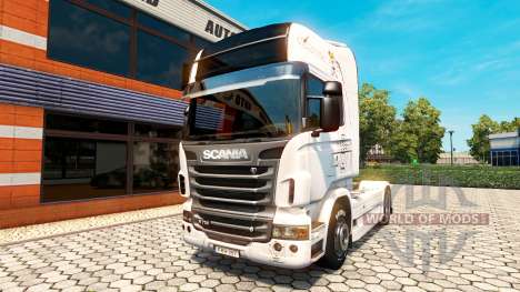 La piel Vabis Grupo Trans para el remolque de ve para Euro Truck Simulator 2