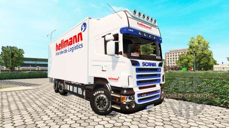 Scania R500 BDF Hellmann para Euro Truck Simulator 2
